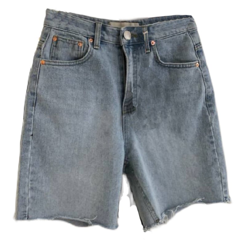Relaxed Fit Women's Denim Shorts