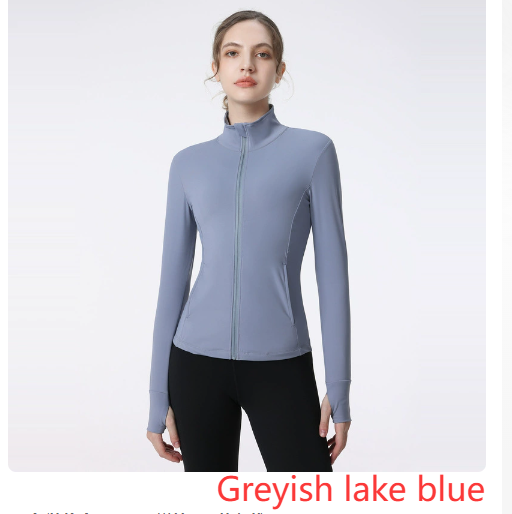 Chaqueta Deportiva con Cremallera y Mangas Largas para Mujeres, Ideal para Yoga y Correr